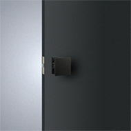 Door Pull Handle - 100mm - Aluminum, Vi